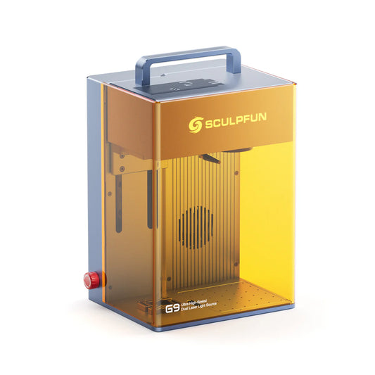 SCULPFUN G9 Portable Laser Engraver with 2W IR + 10W Diode Laser