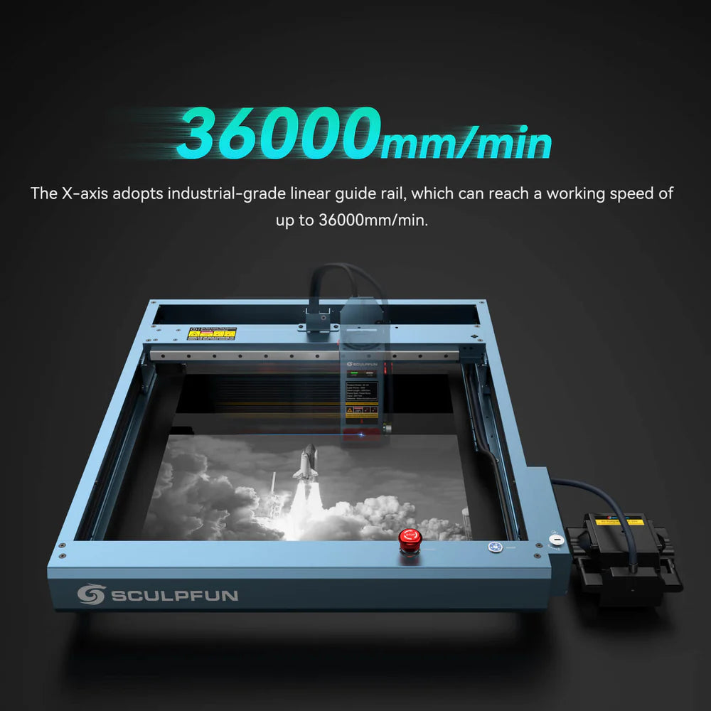 Sculpfun SF-A9 - 40W Laser Engraver And Cutting Machine