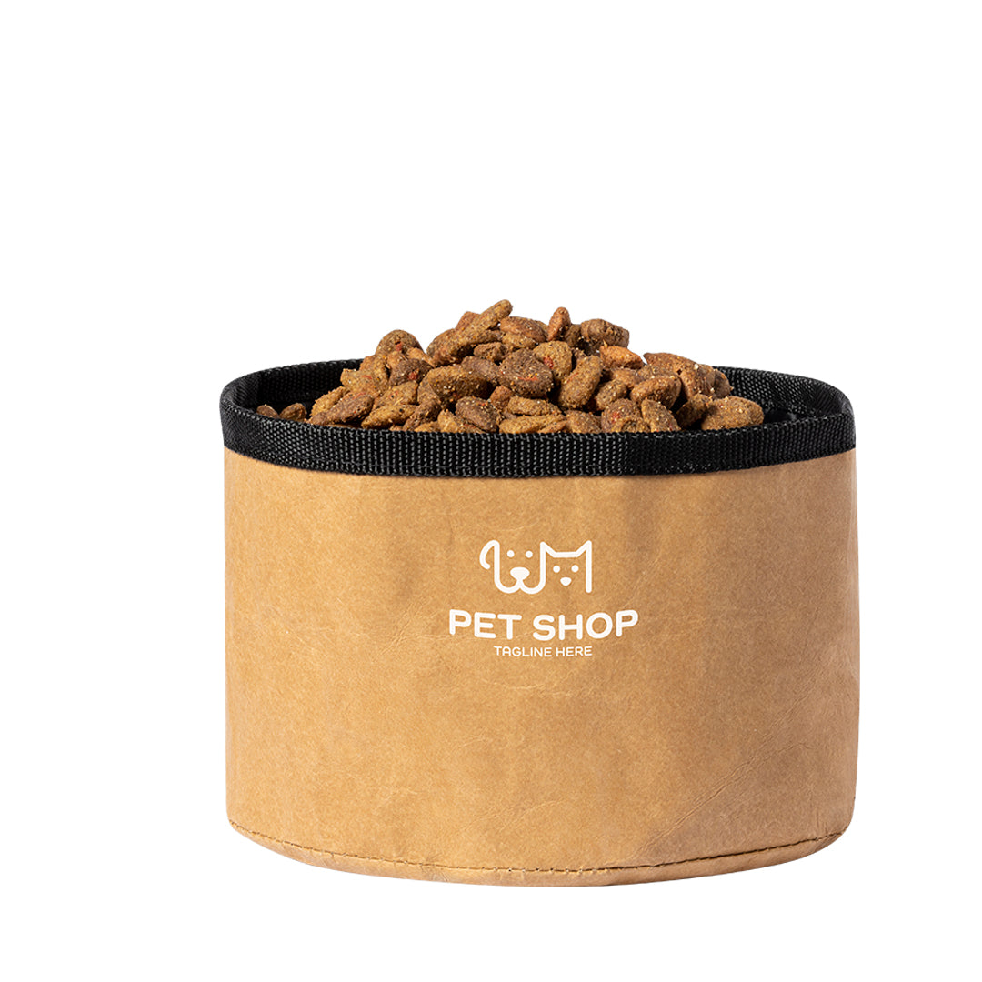 Bowl Plegável Poppy para Mascotes 1,3L Sustentável