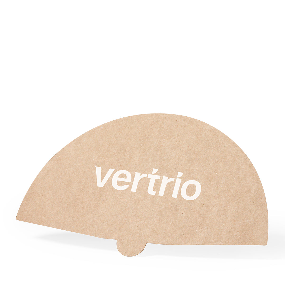 Abanico Nature em Cartão Reciclado Resistente