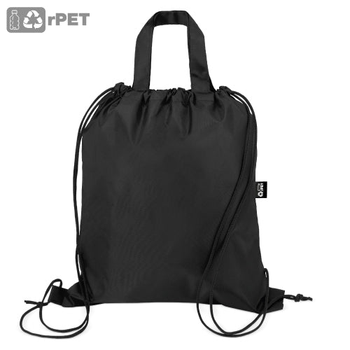 Bolsa Mochila RPET com Corda
