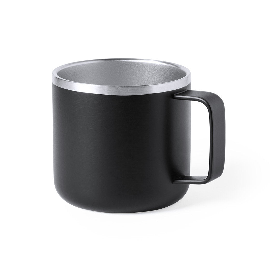 Caneca Inox Bicolor 350ml Elegante e Prática