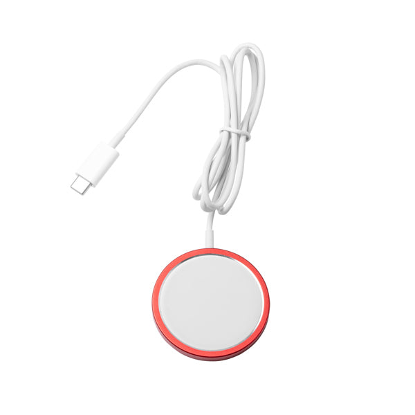 Carregador Sem Fios em Plástico ABS com Base Antiderrapante