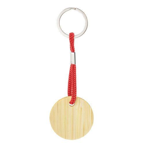Porta-Chaves Redondo de Bambu Yibin