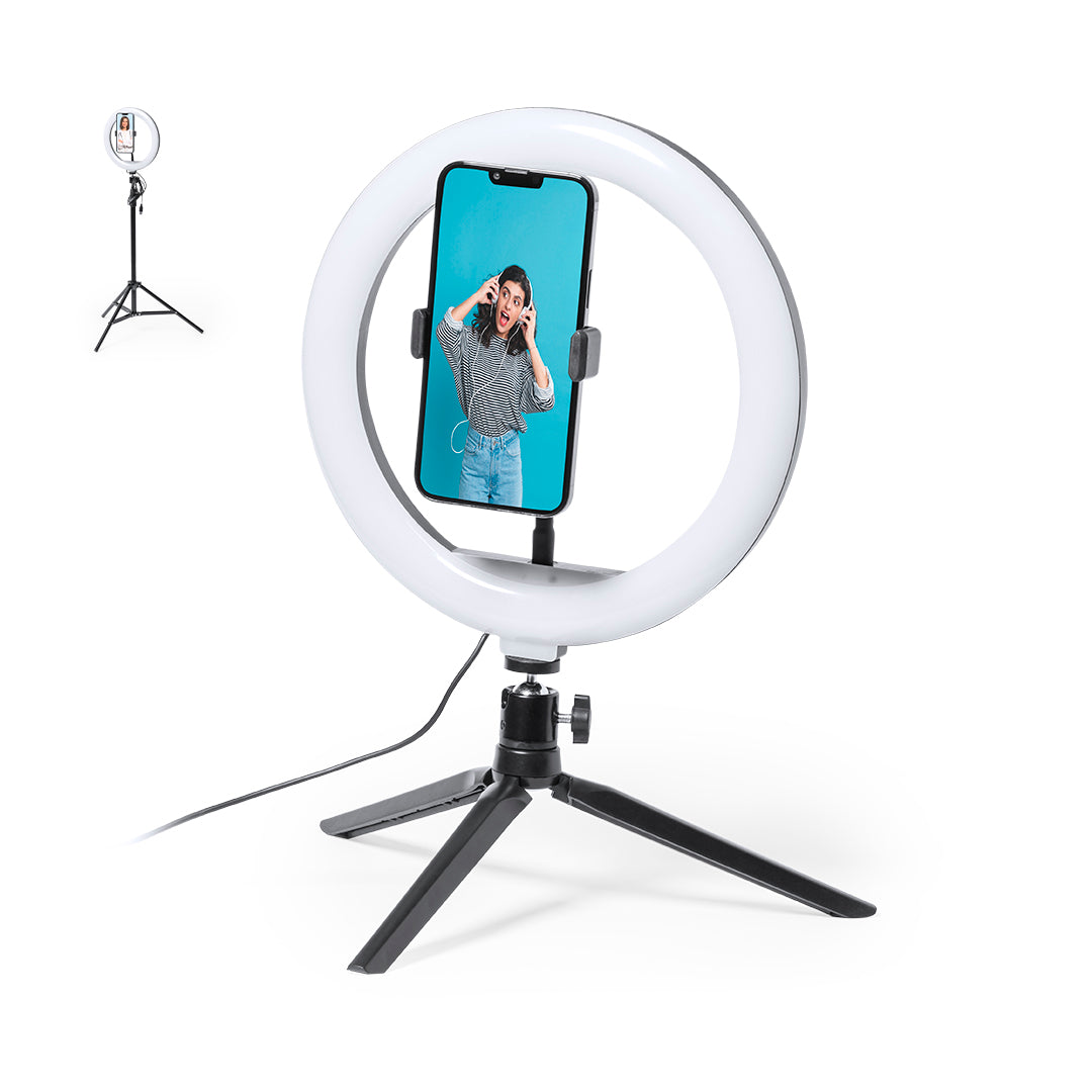 Set de Iluminação Kristen com Anel de Luz e Trípedes