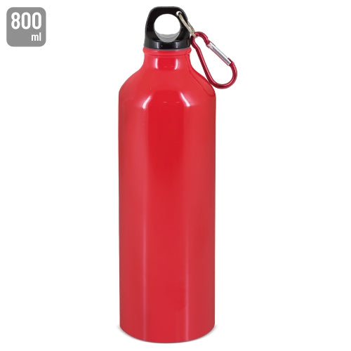 Garrafa de Alumínio com Mosquetão 800 ml