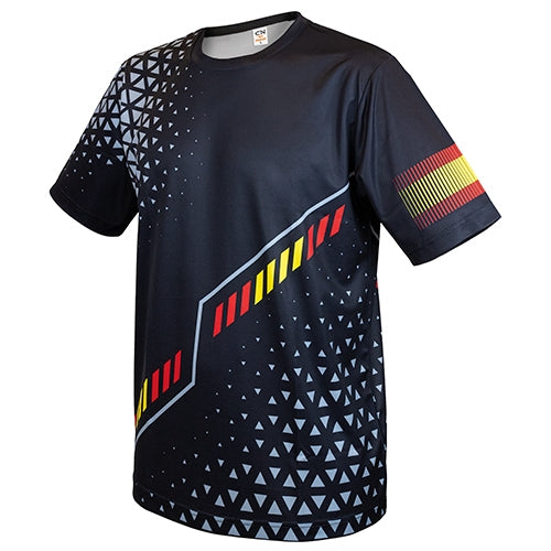 Camiseta Técnica Bandera Preta