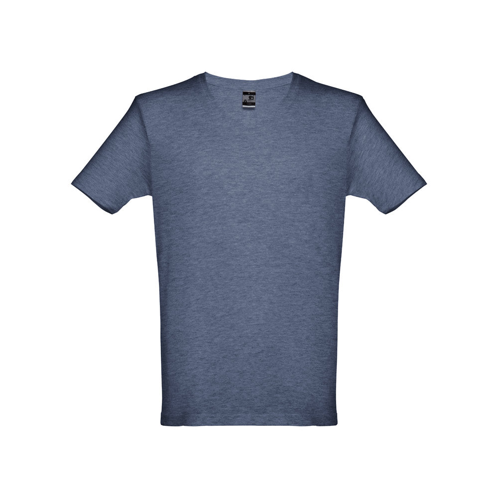 THC ATHENS II – T-shirt masculina em algodão com decote em V