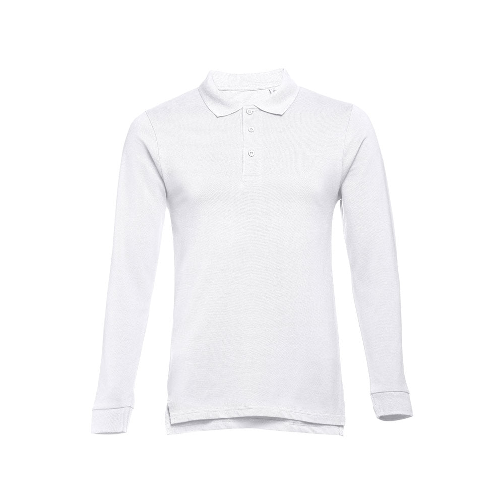 Polo de Manga Comprida THC BERN WH II em Algodão para Homem