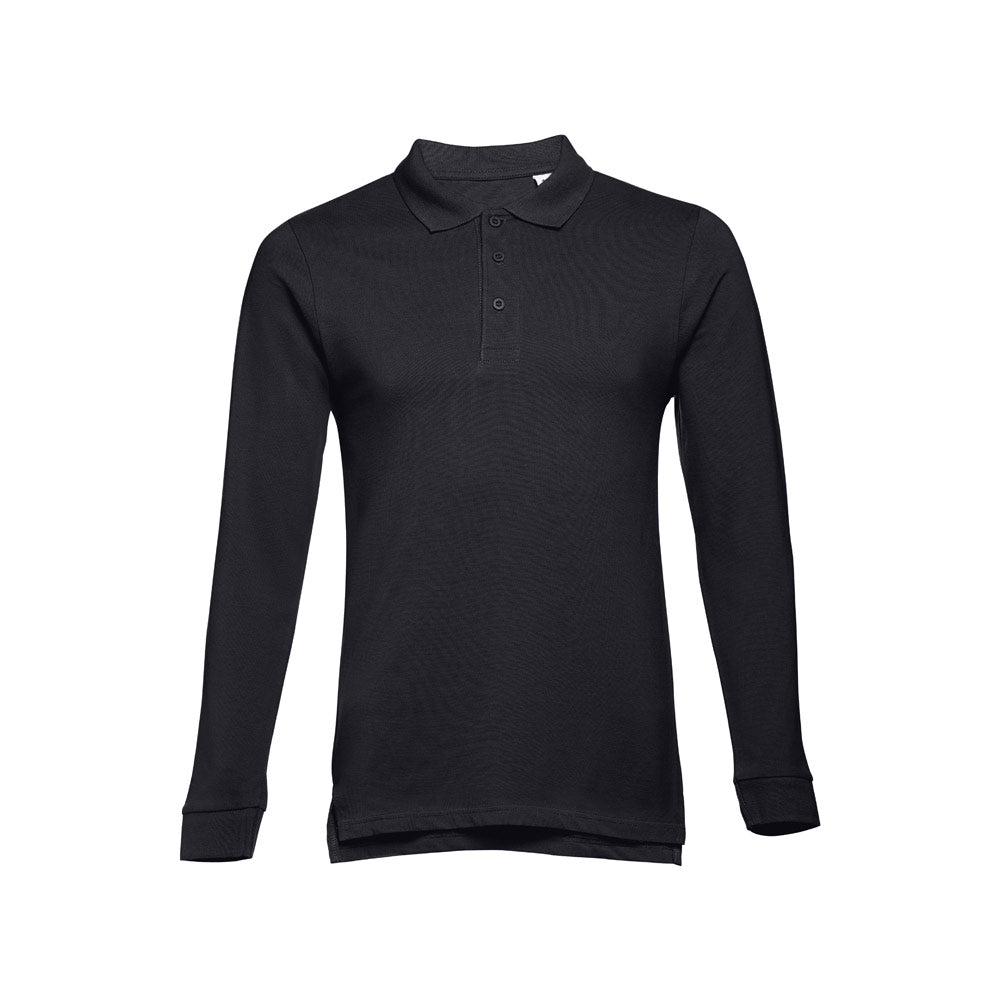 Polo Masculino Manga Comprida THC BERN 3XL II em Algodão Piqué
