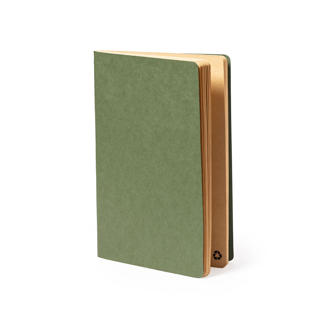 Libreta A5 Nature com Capas em Cartão Reciclado