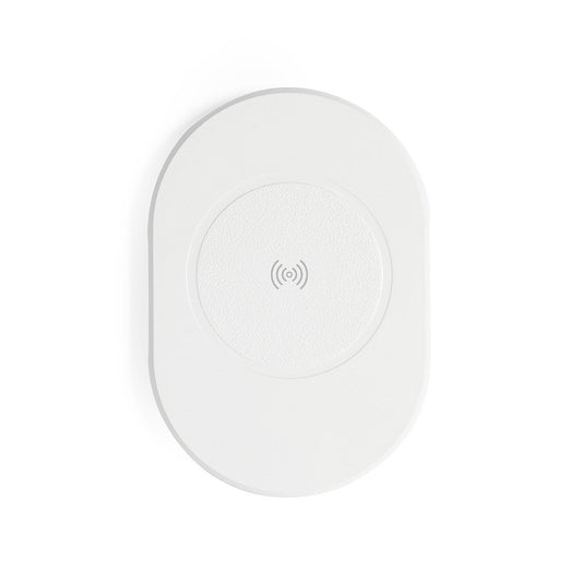 Carregador Sem Fios 10W com Design Oval e Sustentável