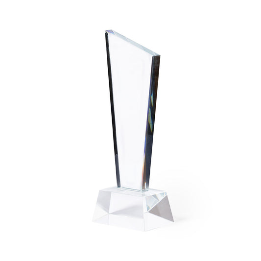 Troféu Lanton em Cristal com Base Resistente
