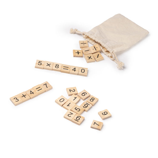 Jogo de Matemática em Madeira VERNON