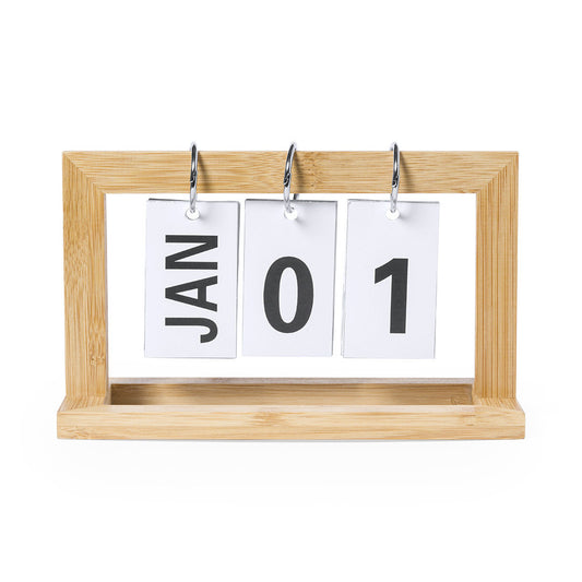 Calendário Perpétuo Vitelix em Bambu Sustentável