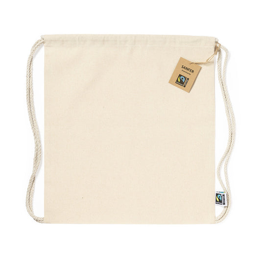 Mochila de Corda Fairtrade 100% Algodão Natural