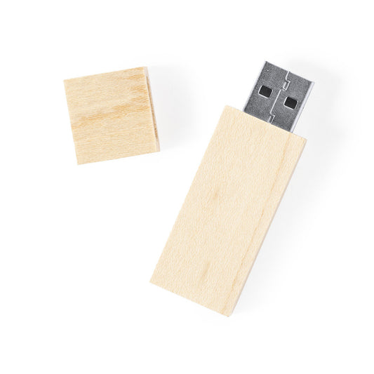 Pen USB Ecológica 16GB em Madeira Natural