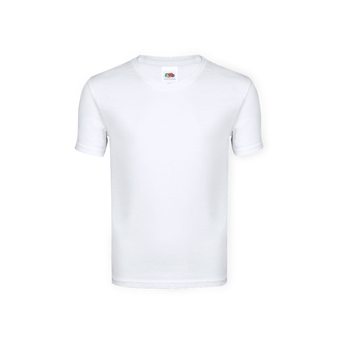 Camiseta Infantil Branca Iconic 100% Algodão
