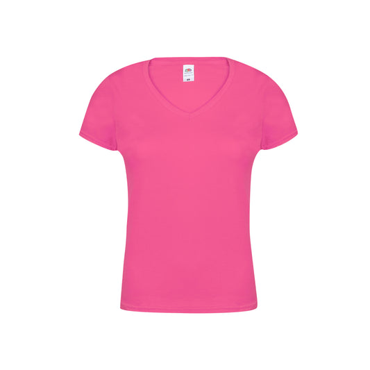 Camiseta Iconic V-Neck Mulher 100% Algodão