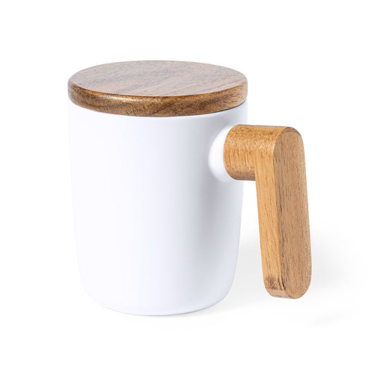 Caneca Haruncal Edição Limitada com Detalhes em Madeira