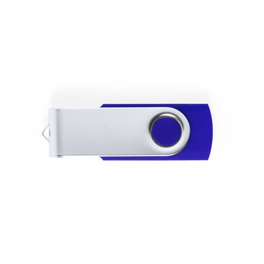 Pen USB 8GB Giratório com Clip Metálico