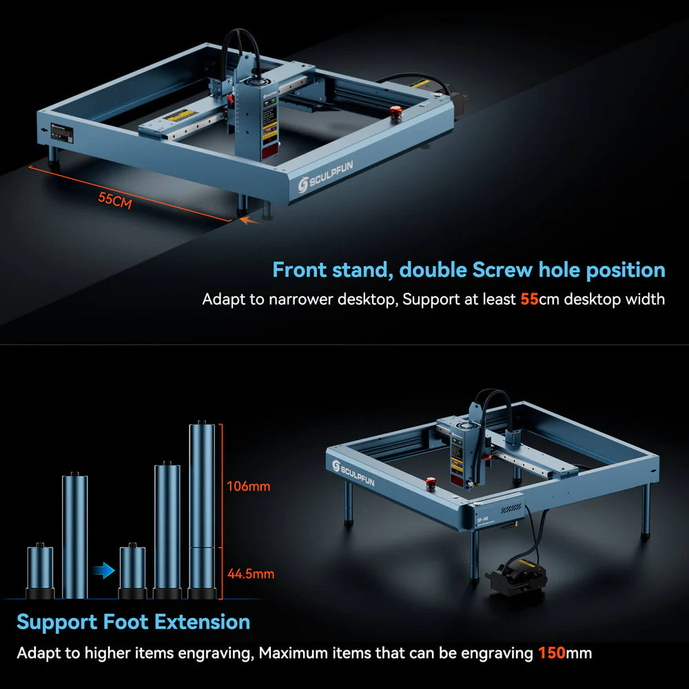 Sculpfun SF-A9 - 40W Laser Engraver And Cutting Machine