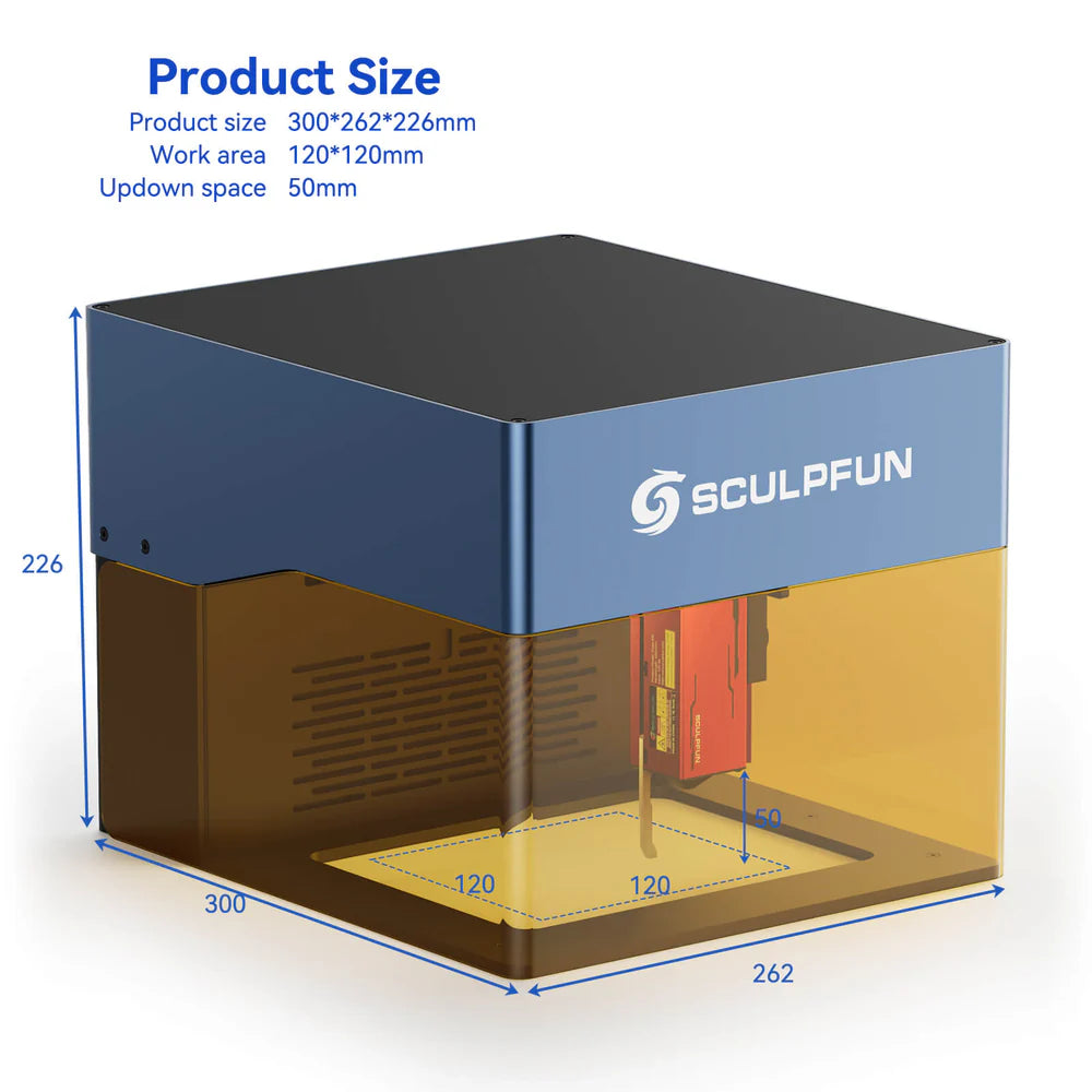 SCULPFUN iCube Pro 5W Portable Laser Engraving Machine