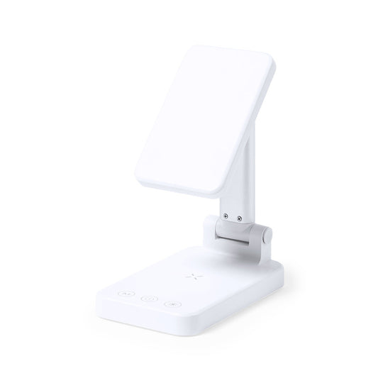 Lâmpada Multifunções Plegável com Carregador Wireless