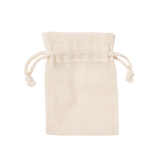 Bolsa Nature em Algodão 10x14 cm com Cordão