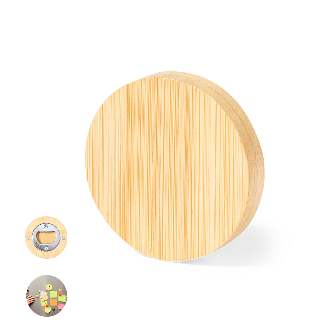 Abridor Magnético em Bambu Resistente e Elegante