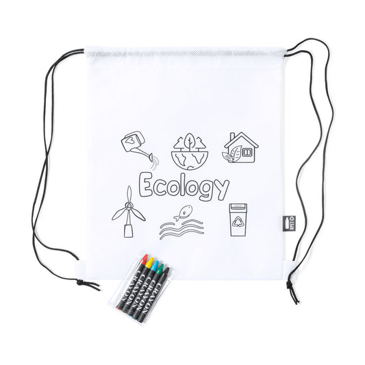 Mochila Balard em RPET para Colorir com Ceras