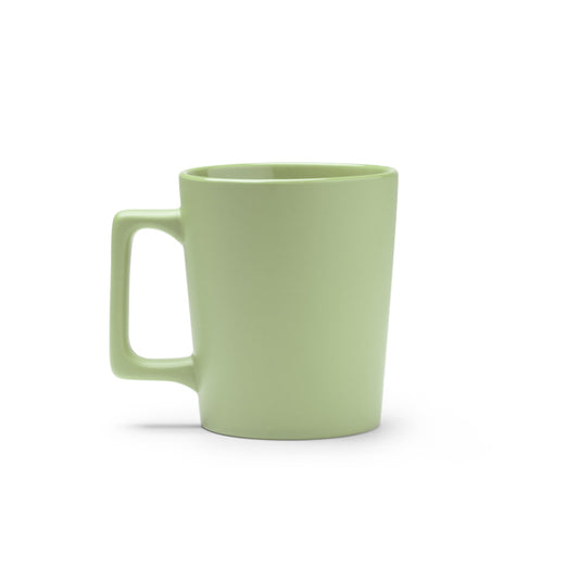 Caneca de Cerâmica Amarela 350ml com Alça Confortável