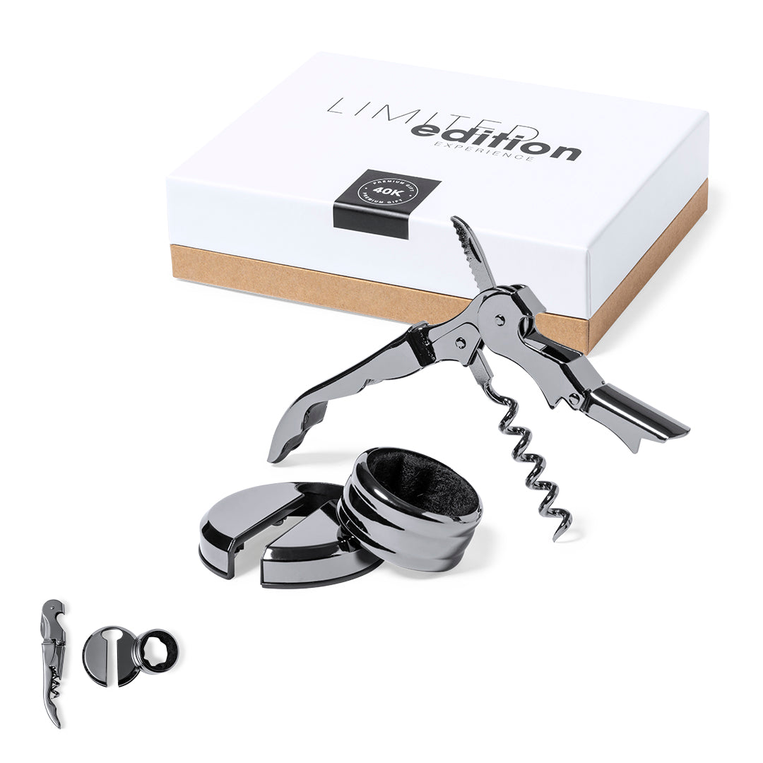 Set de Vinhos Exclusivo Limited Edition Preto