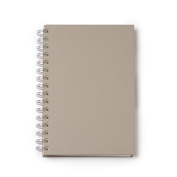 Caderno de Notas em Papel Reciclado com Capa Dura
