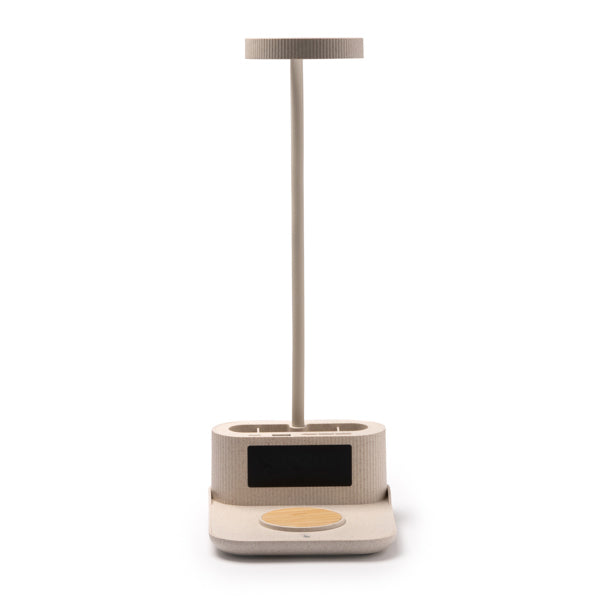 Carregador Sem Fios em Plástico ABS com Luz LED