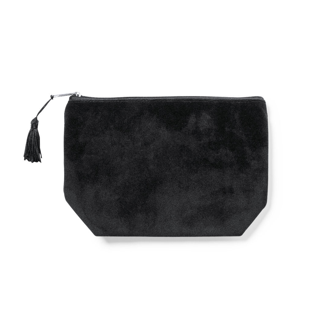 Necessaire de Veludo Elegante com Fecho e Borla