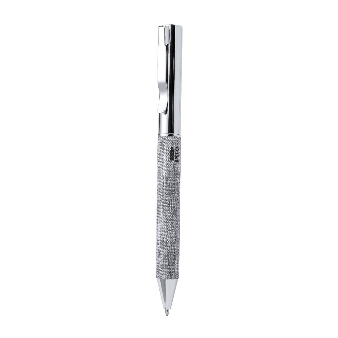 Caneta Higolf em Metal Cromado com Corpo RPET