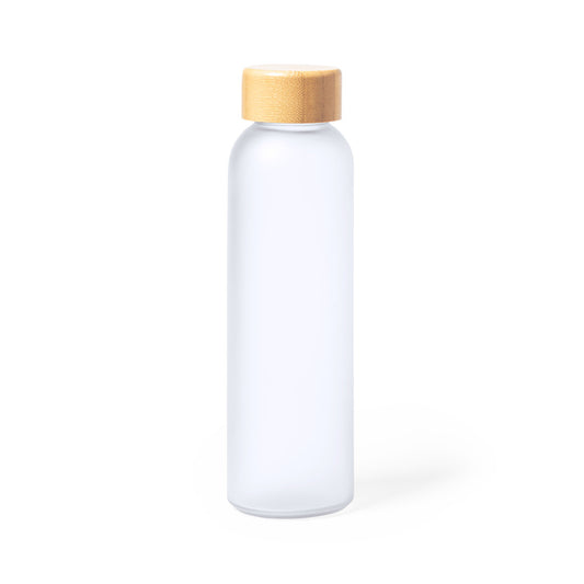 Bidão Nature 500ml em Vidro com Tampa de Bambu