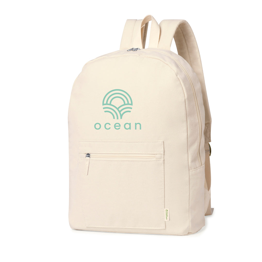 Mochila Saunders em Algodão Orgânico Natural