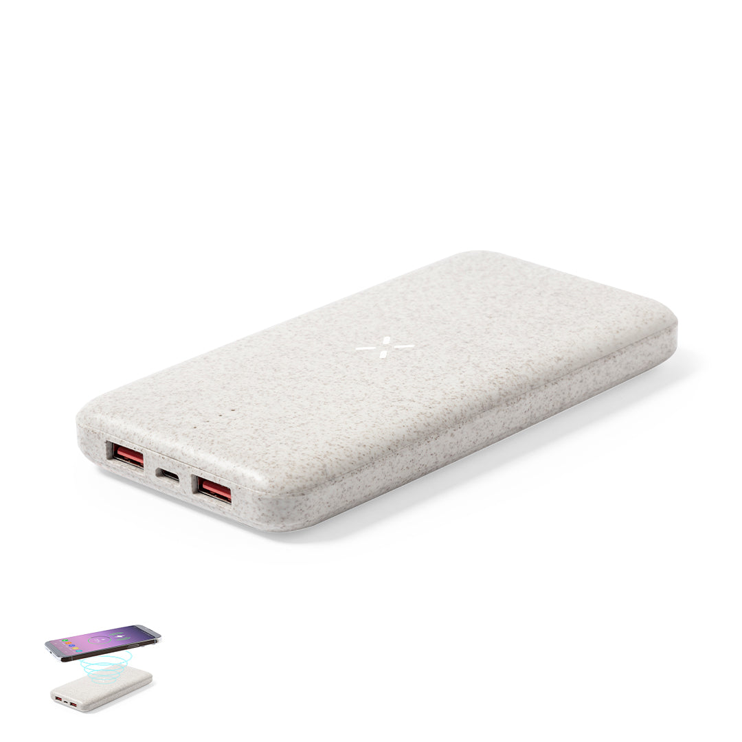 Power Bank Yendik 8000mAh com Carregamento Sem Fios