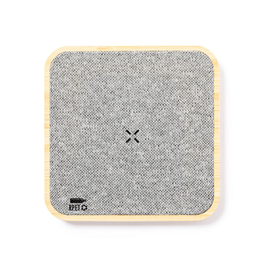 Carregador Wireless 15W em Bambu Sustentável