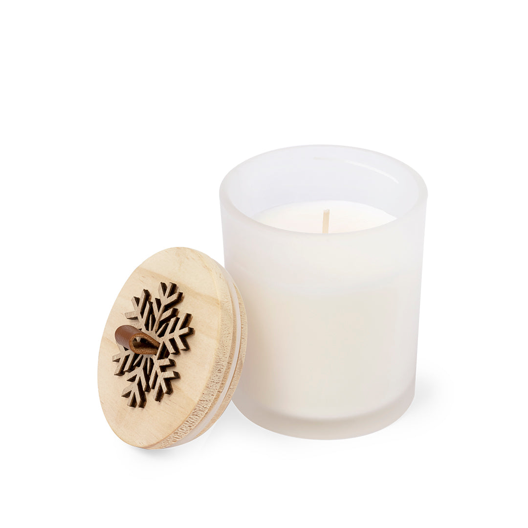 Vela Aromática Natalícia Lilnax com Aroma a Baunilha