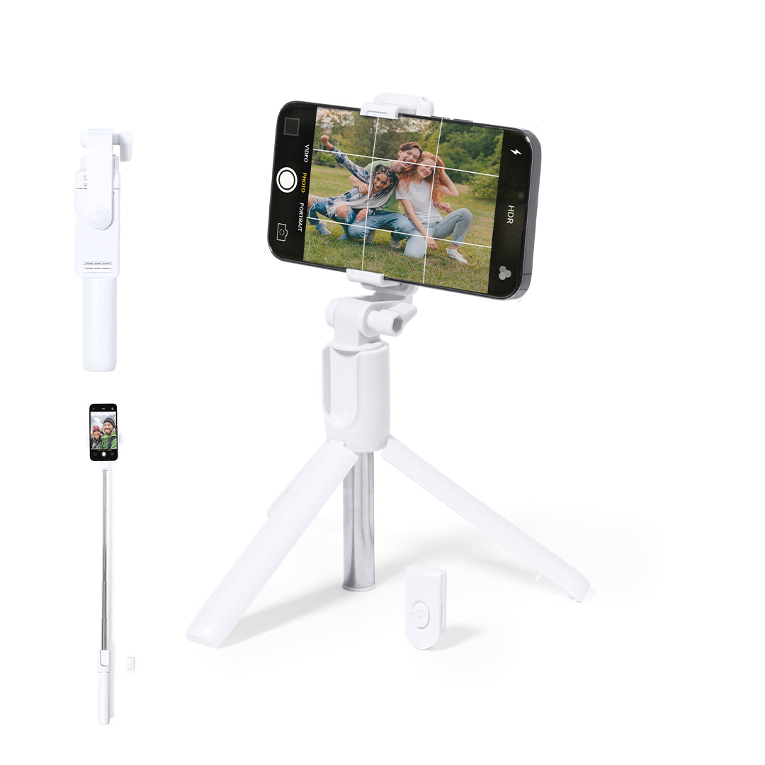 Trípode Extensível para Smartphone Merylin em Aço Inoxidável