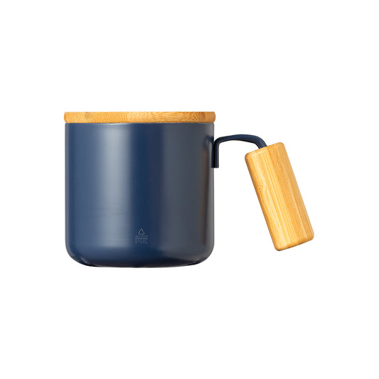 Claire - Caneca Térmica em Aço Inoxidável Reciclado 330ml