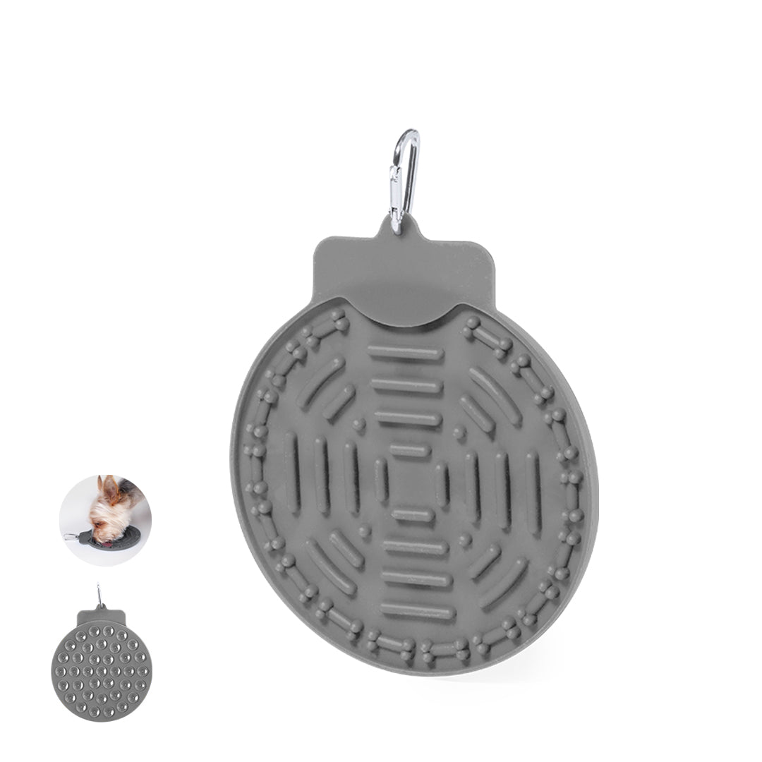 Almofada de Silicone para Lamber Pets com Ventosas
