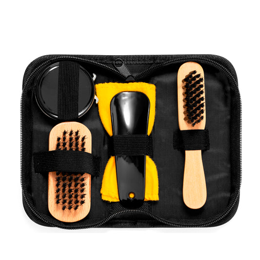 Set Prático para Limpeza de Calçado com Estojo RPET