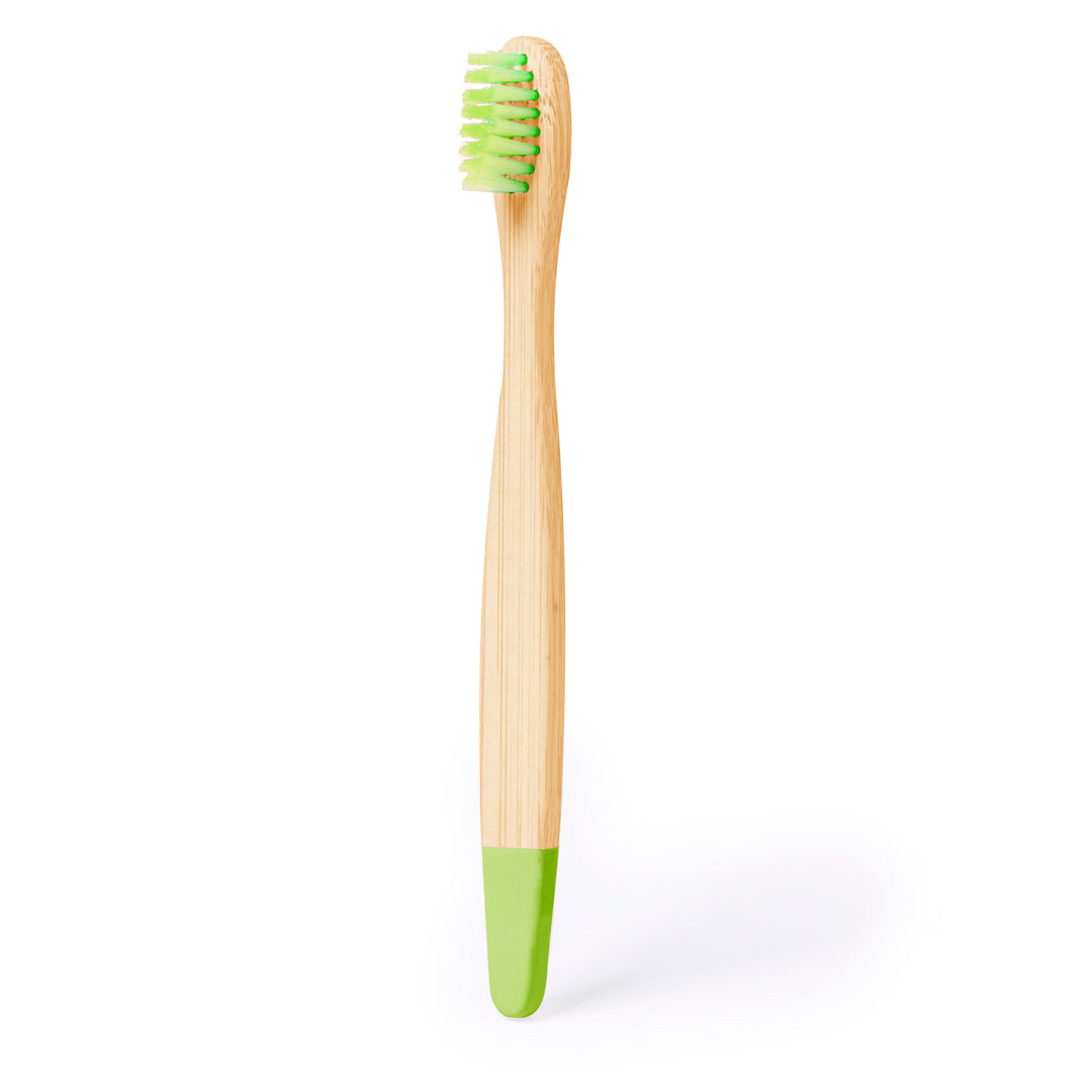 Escova de Dentes Infantil em Bambu Colorida