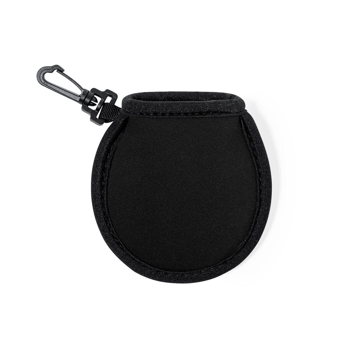 Funda Limpiadora para Bolas de Golfe com Mosquetão