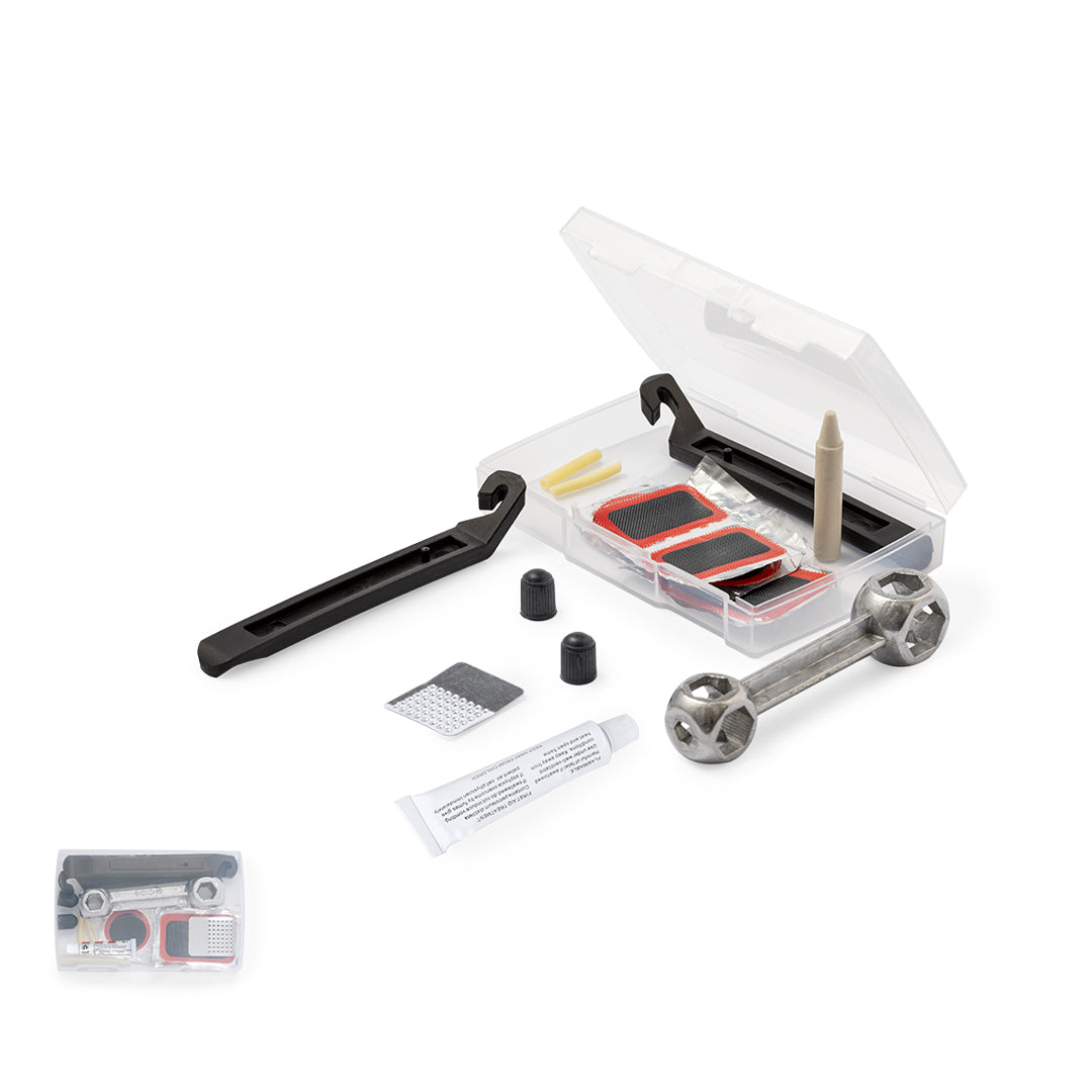 Kit de Reparação Bicicleta com 15 Acessórios Compacto