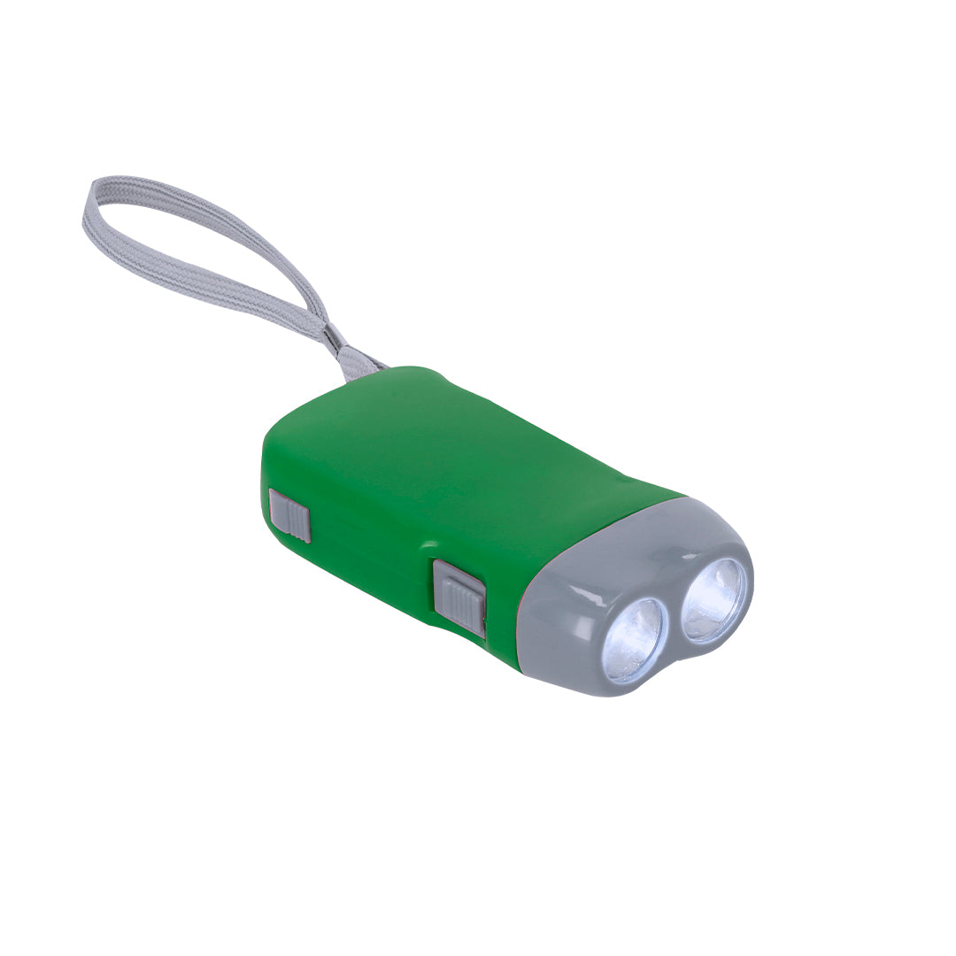 Lanterna Ecológica com 2 LEDs e Dinamo Manual